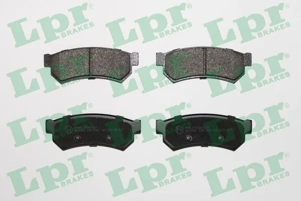 05P1564 LPR Колодки гальмівні задні, дискові