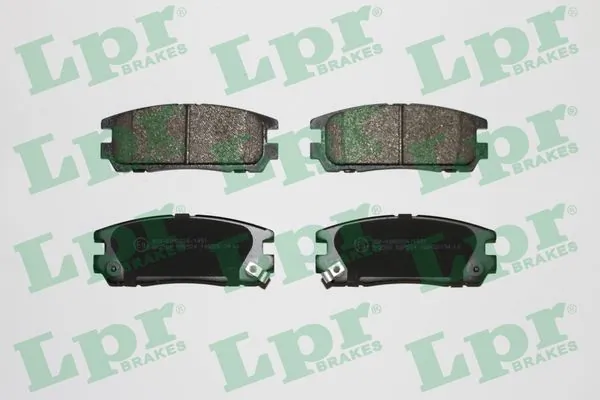 05P524 LPR Колодки гальмівні задні, дискові