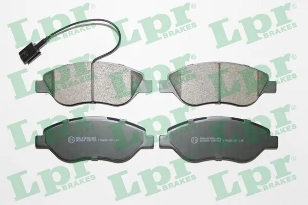 05P765 LPR Передні гальмівні колодки