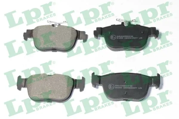 05P2277 LPR Колодки гальмівні задні, дискові