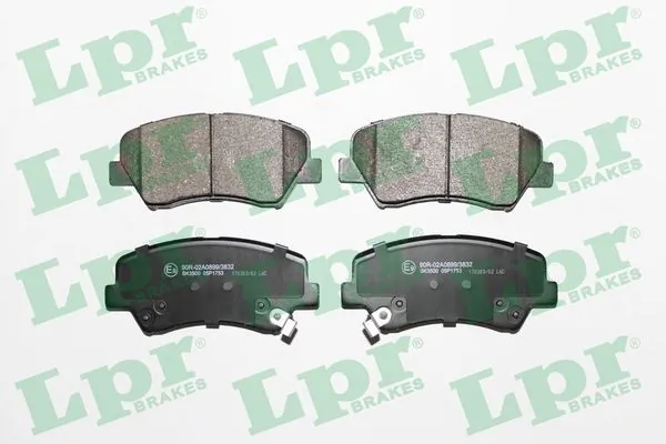 05P1753 LPR Передні гальмівні колодки