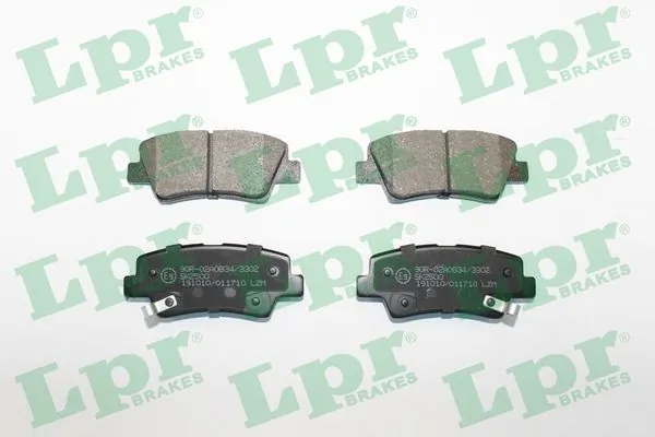 05P1710 LPR Колодки гальмівні задні, дискові