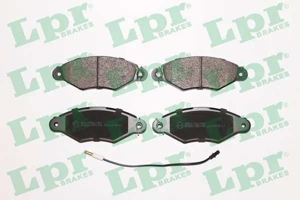 05P1106 LPR Передні гальмівні колодки