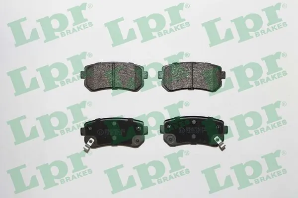 05P1344 LPR Колодки гальмівні задні, дискові