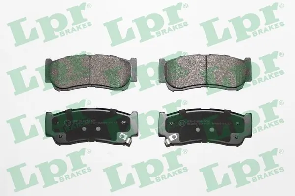 05P1417 LPR Колодки гальмівні задні, дискові