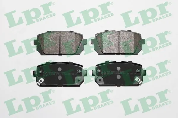05P1416 LPR Колодки гальмівні задні, дискові