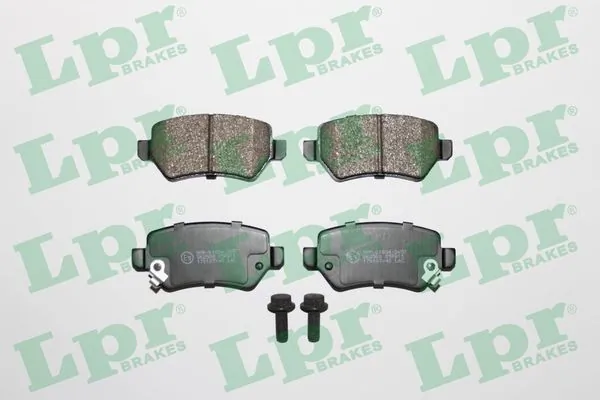 05P811 LPR Колодки гальмівні задні, дискові