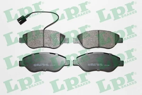 05P1267 LPR Передні гальмівні колодки