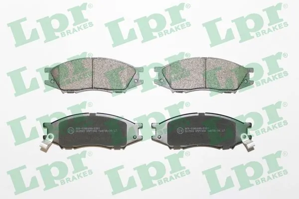 05P1346 LPR Передні гальмівні колодки