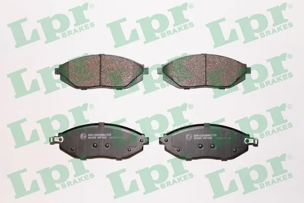 05P1629 LPR Передні гальмівні колодки