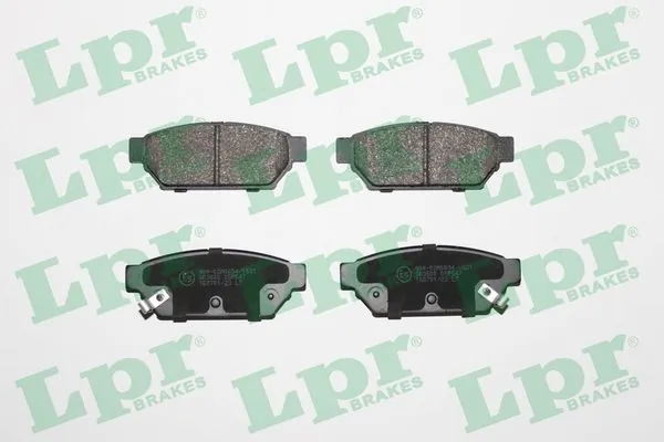 05P547 LPR Колодки гальмівні задні, дискові