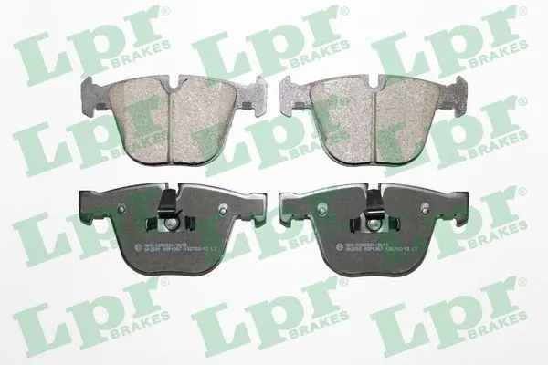05P1367 LPR Колодки гальмівні задні, дискові