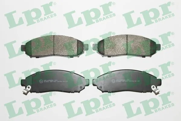 05P1495 LPR Передні гальмівні колодки