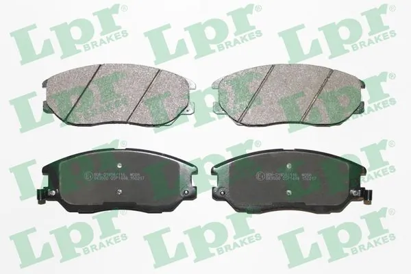05P1448 LPR Передні гальмівні колодки