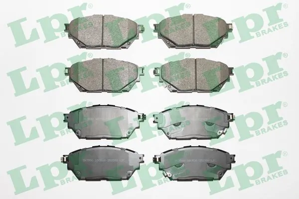 05P2000 LPR Передні гальмівні колодки