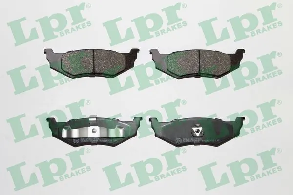 05P894 LPR Колодки гальмівні задні, дискові