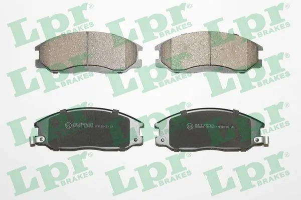 05P858 LPR Передні гальмівні колодки