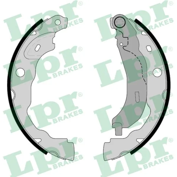 Купити ADBP410099 Blue Print Колодки гальмові задні, барабанні
