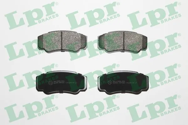 05P885 LPR Колодки гальмівні задні, дискові