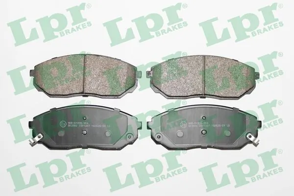 05P1207 LPR Передні гальмівні колодки