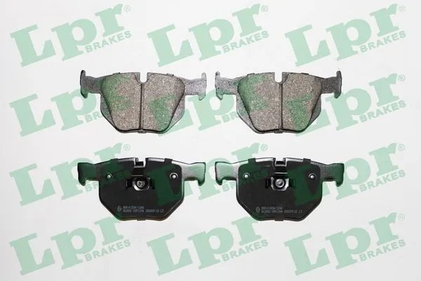 05P1194 LPR Колодки гальмівні задні, дискові