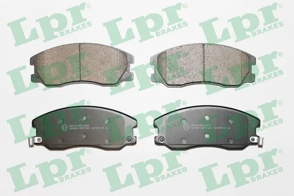 05P1322 LPR Передні гальмівні колодки