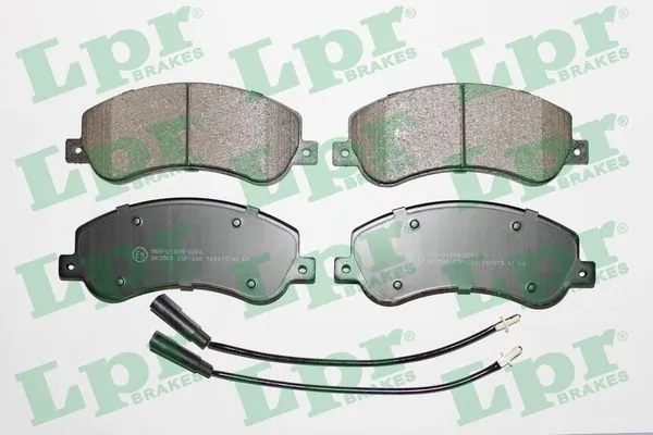 05P1260 LPR Передні гальмівні колодки