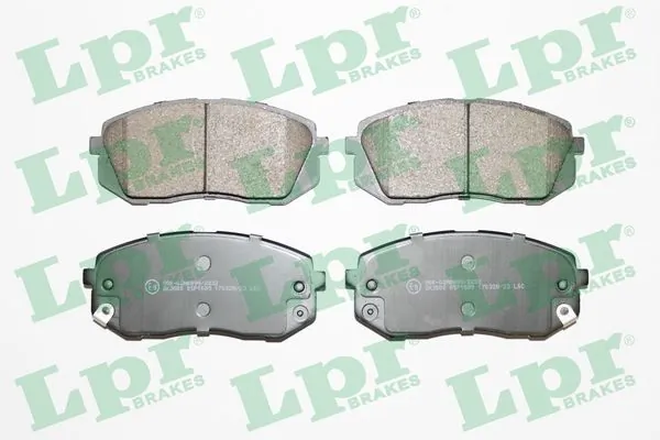 05P1689 LPR Передні гальмівні колодки