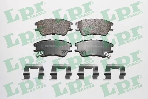05P1212 LPR Передні гальмівні колодки