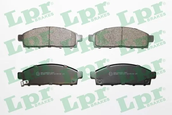 05P1319 LPR Передні гальмівні колодки
