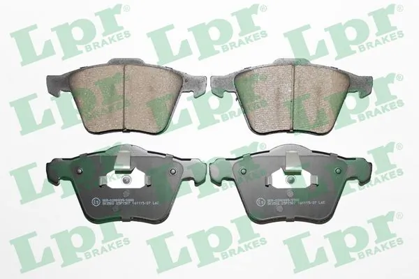 05P1507 LPR Передні гальмівні колодки