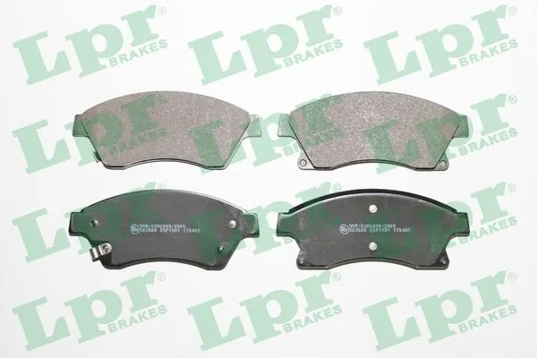05P1581 LPR Передні гальмівні колодки