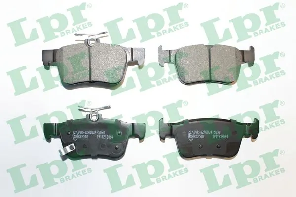 05P2064 LPR Колодки гальмівні задні, дискові
