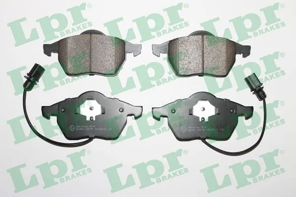 05P790 LPR Передні гальмівні колодки