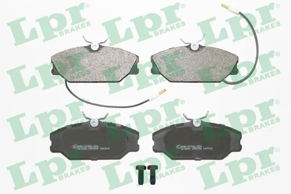 Передні тормозні колодки 7701202289 Renault (RVI)