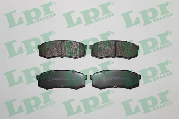 05P749 LPR Колодки гальмівні задні, дискові