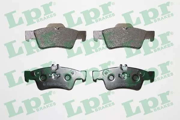 05P1232 LPR Колодки гальмівні задні, дискові