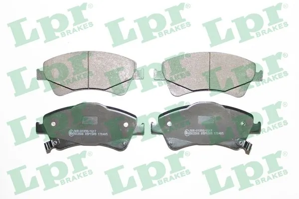 05P1589 LPR Передні гальмівні колодки