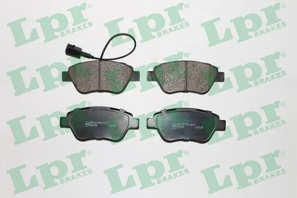 05P1225 LPR Передні гальмівні колодки