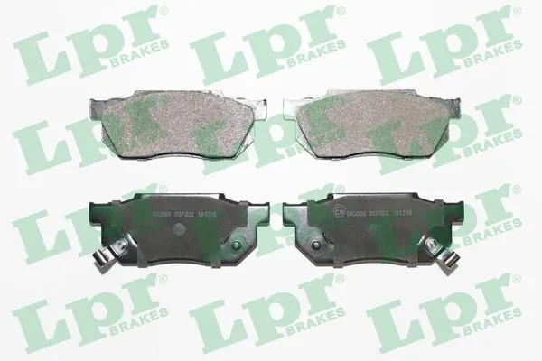 05P322 LPR Передні гальмівні колодки