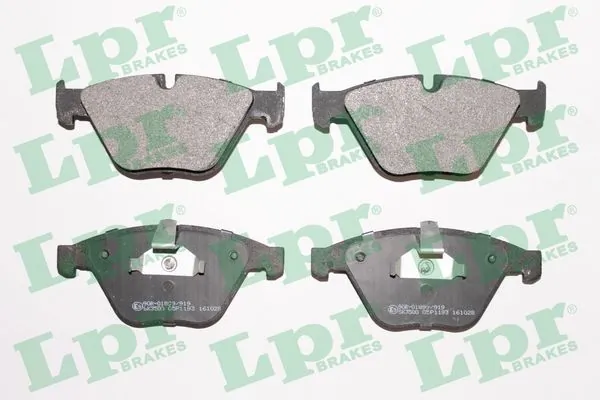 05P1193 LPR Передні гальмівні колодки