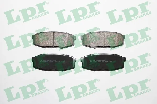 05P1419 LPR Колодки гальмівні задні, дискові