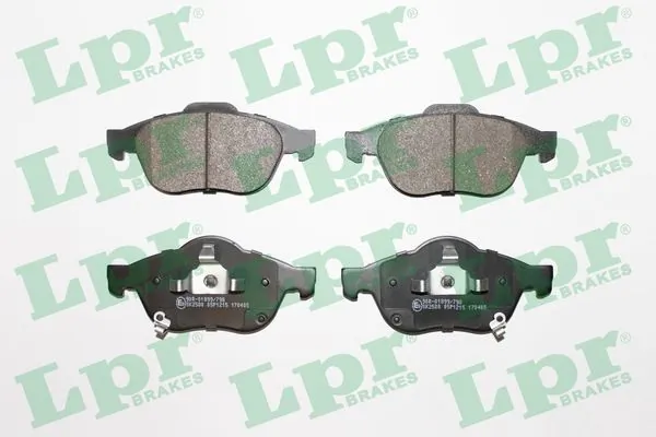 05P1215 LPR Передні гальмівні колодки