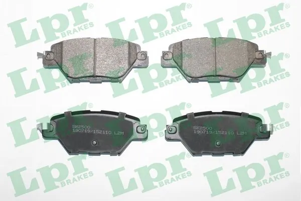 05P2110 LPR Колодки гальмівні задні, дискові