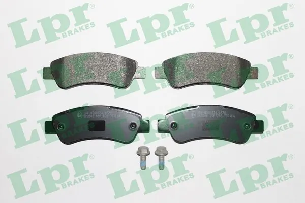 05P1289 LPR Колодки гальмівні задні, дискові