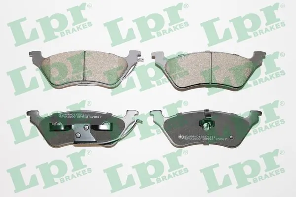 05P912 LPR Колодки гальмівні задні, дискові