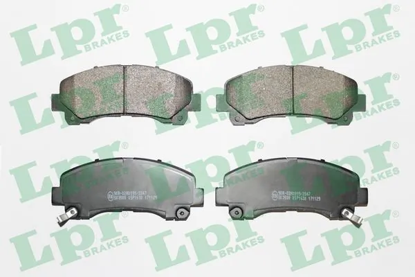 05P1630 LPR Передні гальмівні колодки