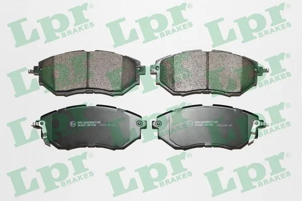 05P1402 LPR Передні гальмівні колодки