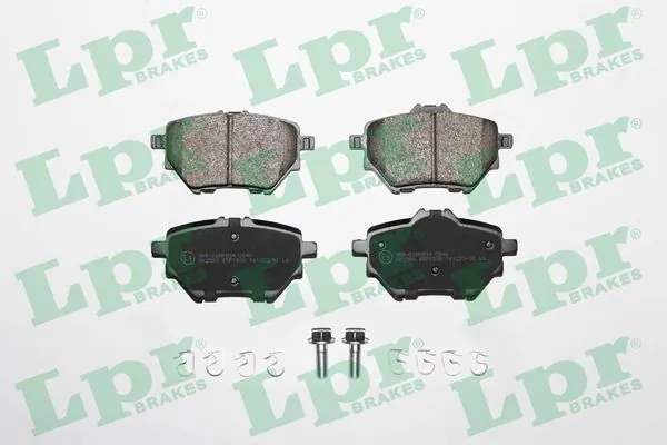 05P1838 LPR Колодки гальмівні задні, дискові