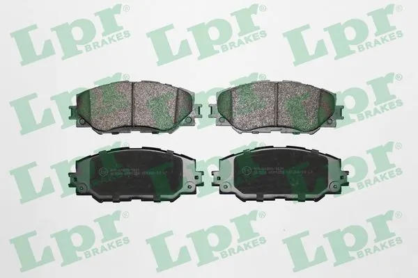 05P1258 LPR Передні гальмівні колодки